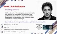 هشتمین جلسه  Book Club علوم اعصاب با موضوع : Decoding Emotion 